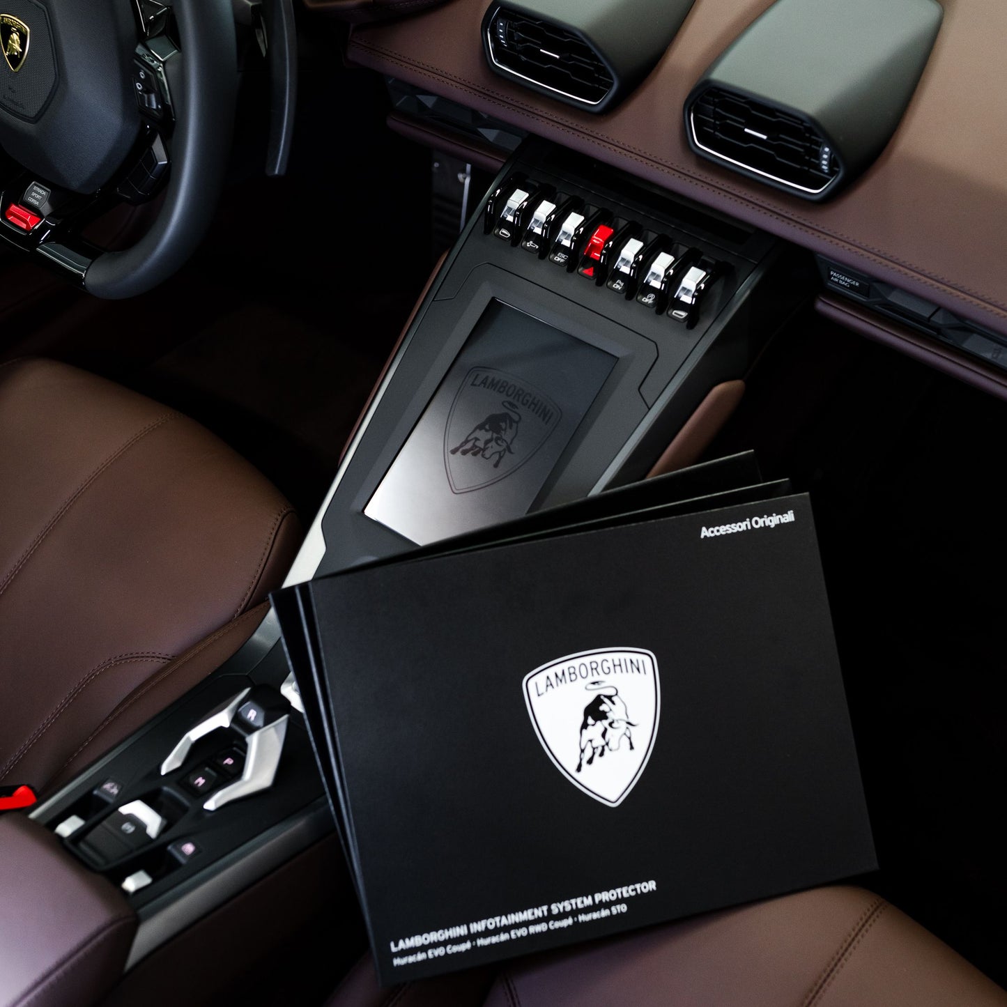 Lamborghini Huracan Evo Infotainment Screen Protector